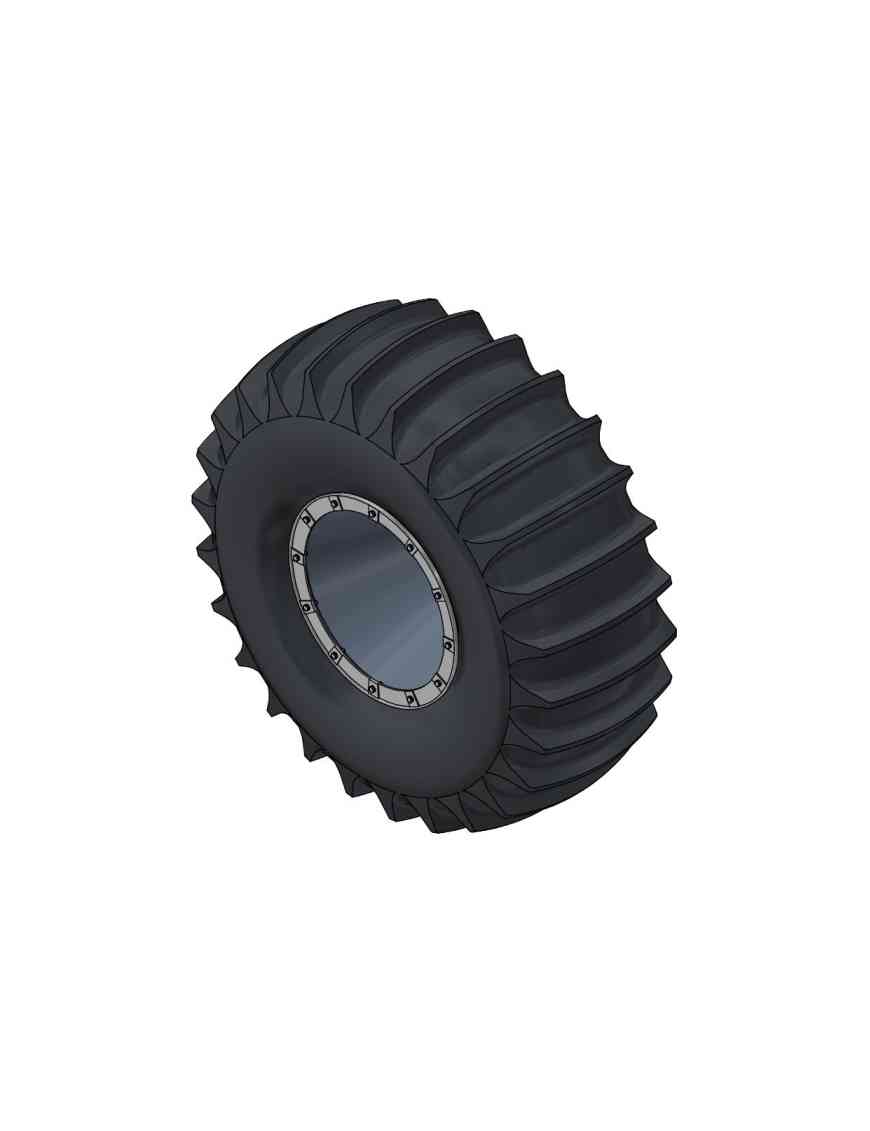 Wheel Assembly 1600 Sherp Pro