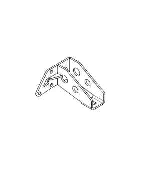 Engine support bracket
