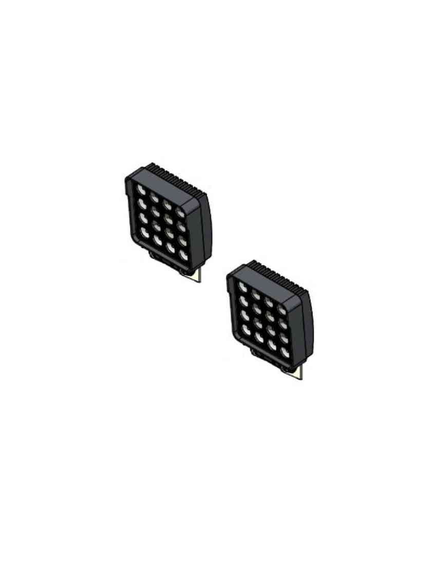 Additional LED lights (Rear)