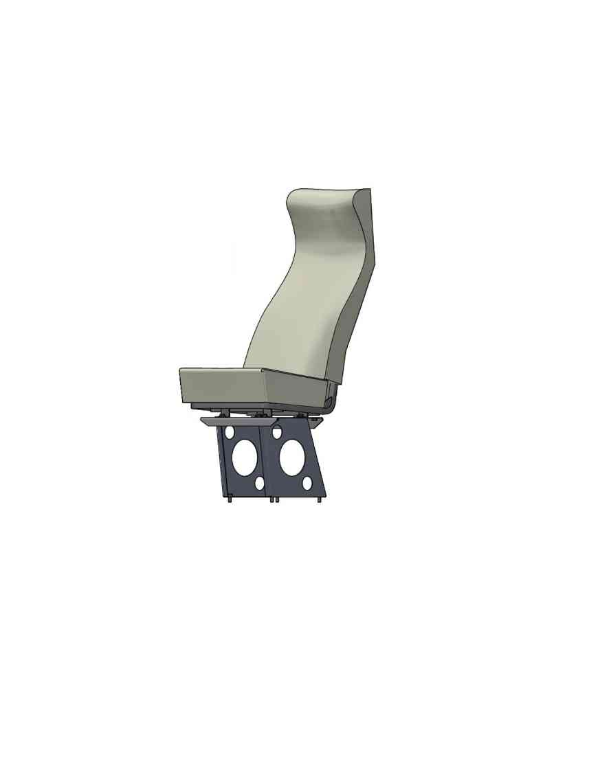 Seat with seat belt 1 pc