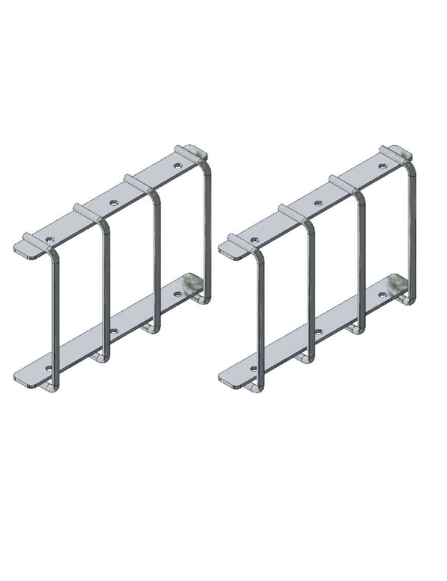 Trailer tail light protection kit