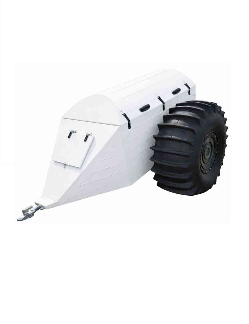 Sherp universal trailer XT white