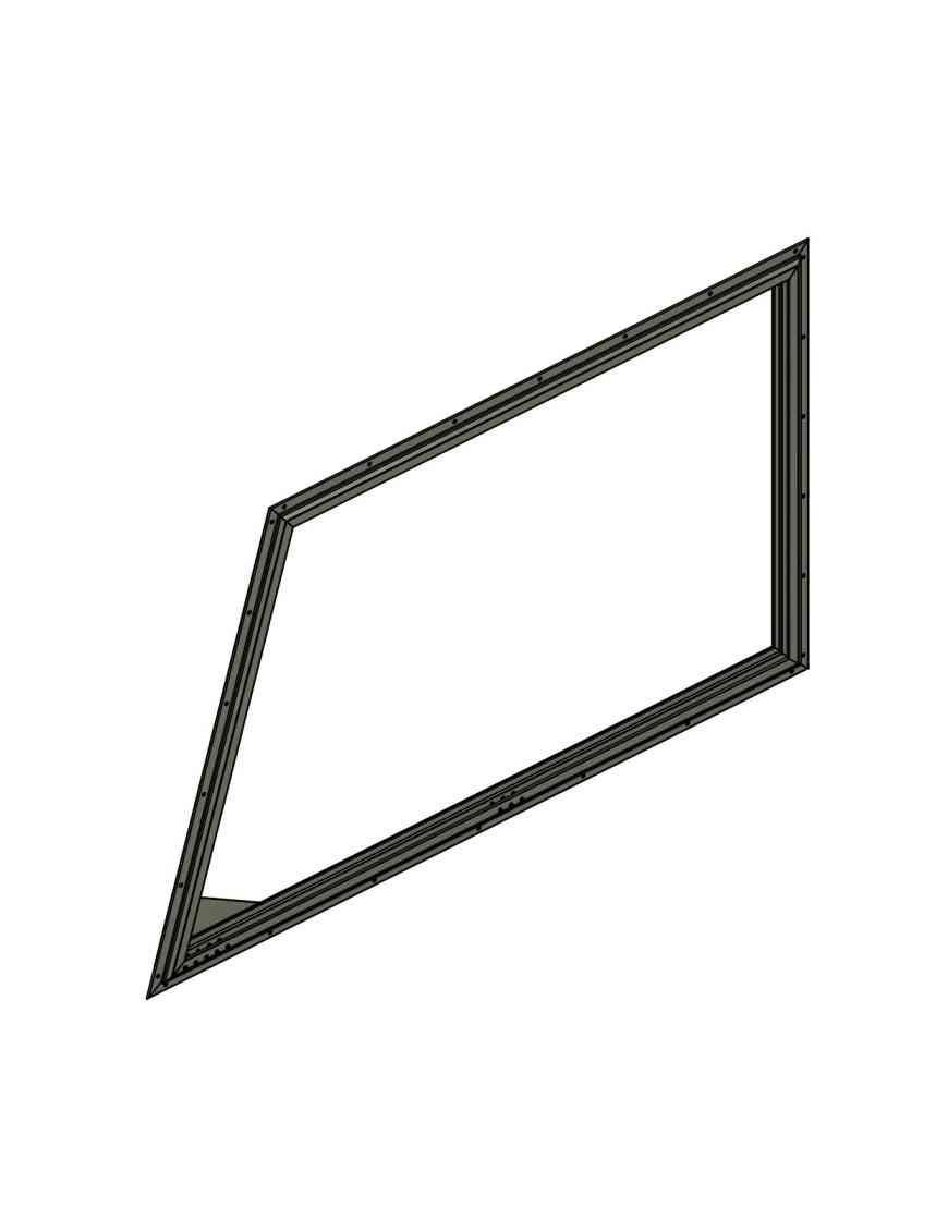 Left window frame
