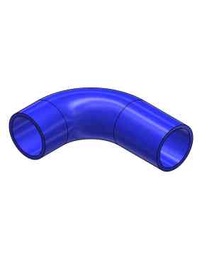 Reinforced silicone hose