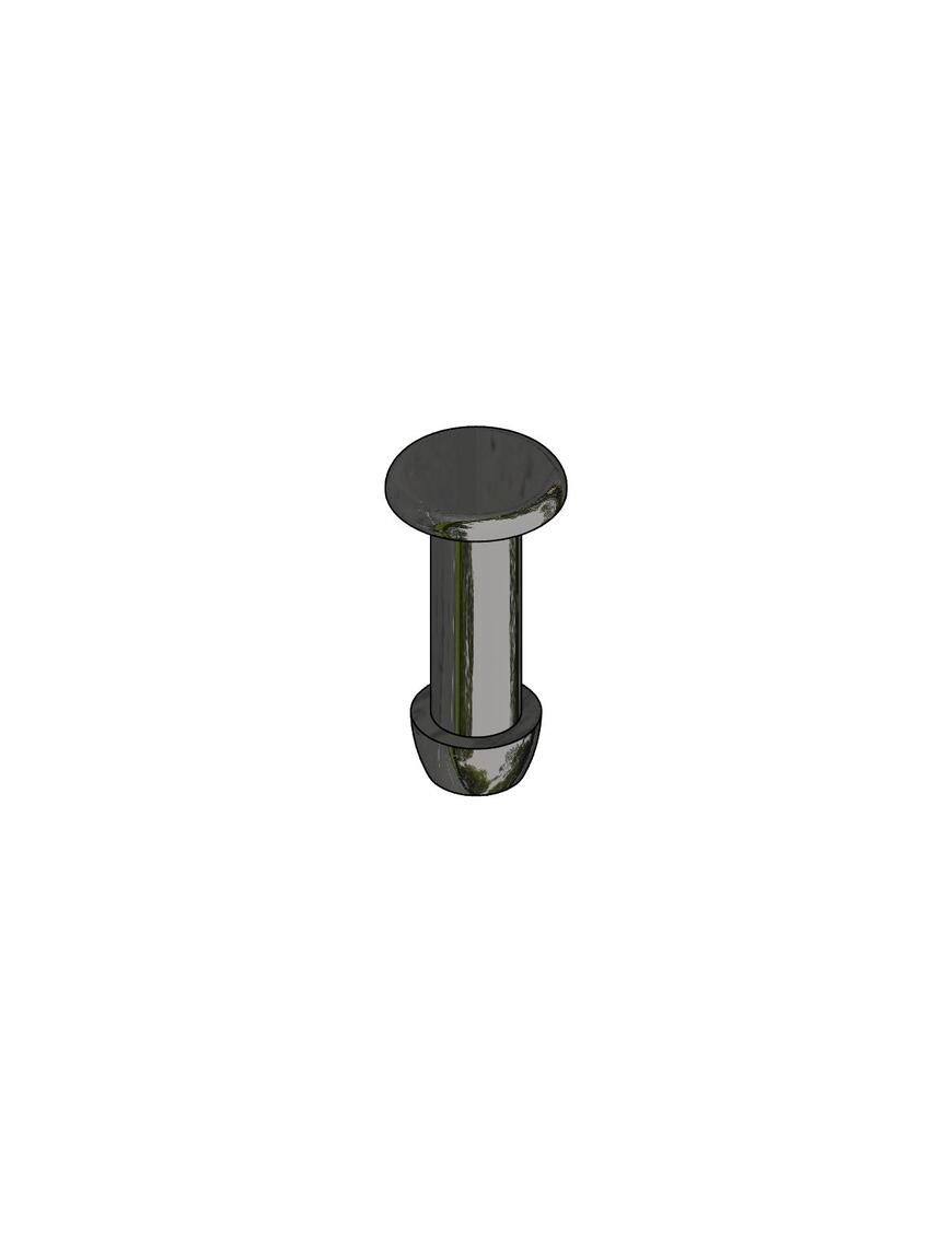 Flat-head blind rivet