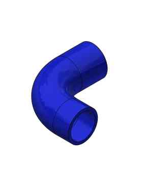 Reinforced silicone hose