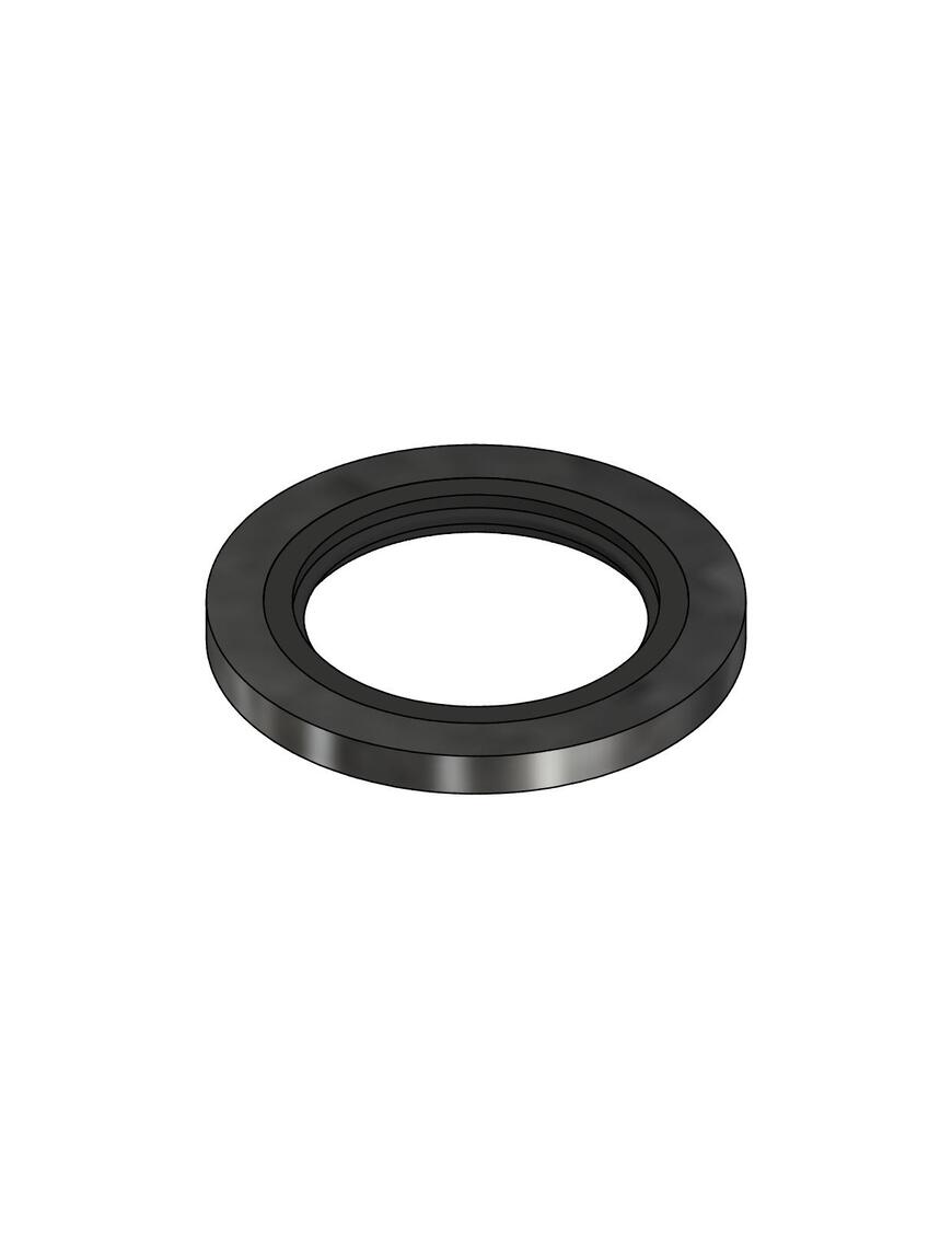 Metal-rubber sealing ring